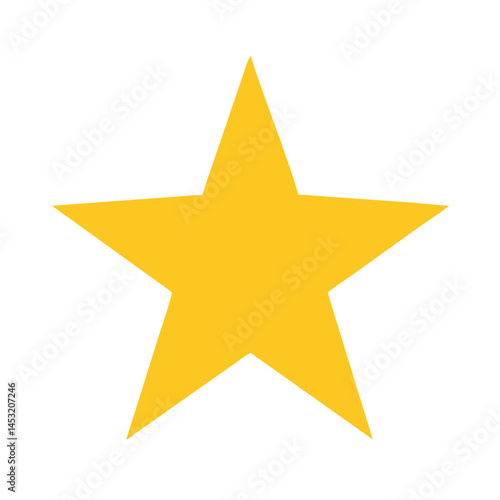 Shining Star Illuminating the Night Sky, Symbolizing Hope and Dreams