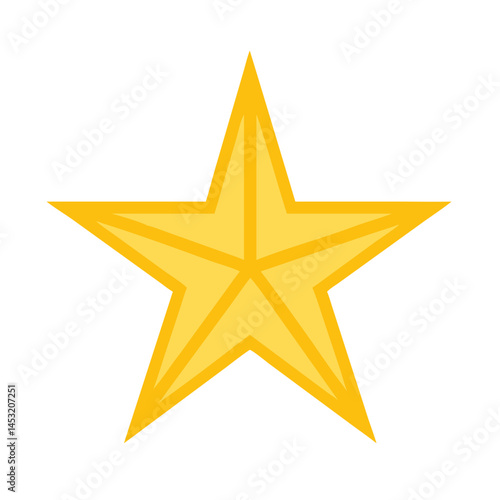 Shining Star Illuminating the Night Sky, Symbolizing Hope and Dreams