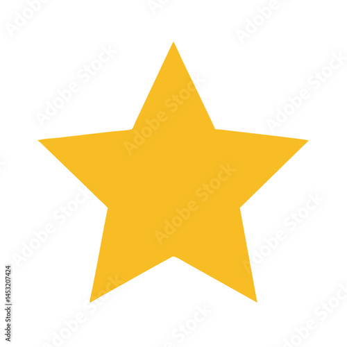 Shining Star Illuminating the Night Sky, Symbolizing Hope and Dreams