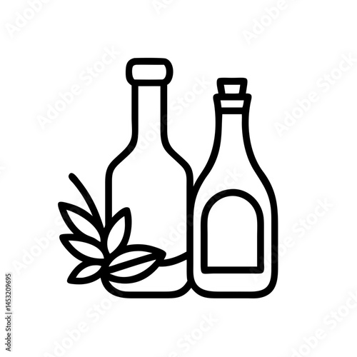 vinegar and oil