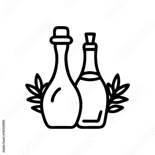 vinegar and oil