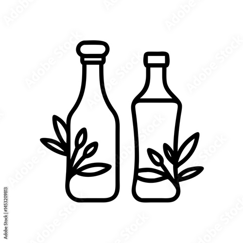 vinegar and oil