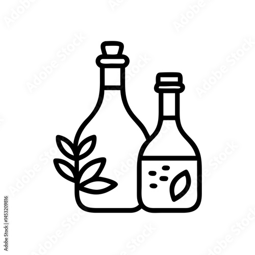 vinegar and oil