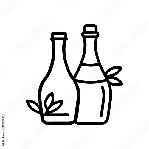 vinegar and oil