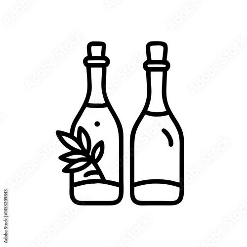 vinegar and oil