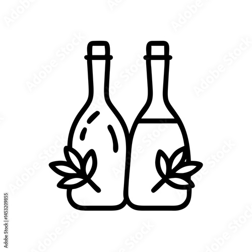vinegar and oil