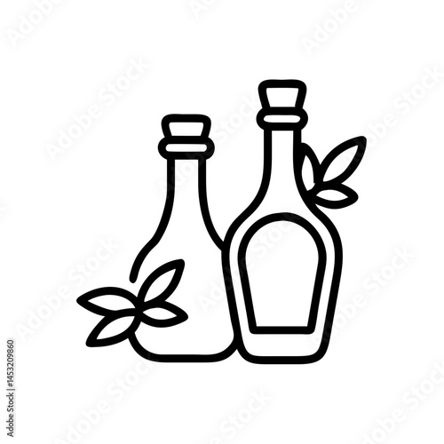 vinegar and oil
