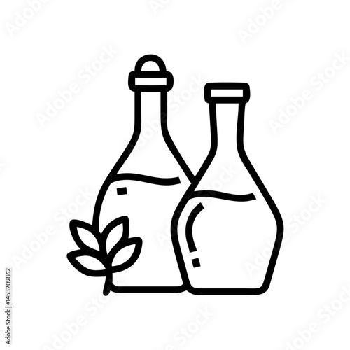 vinegar and oil