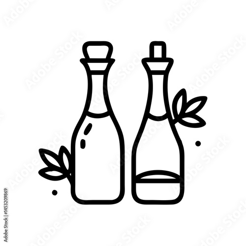 vinegar and oil
