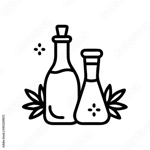 vinegar and oil