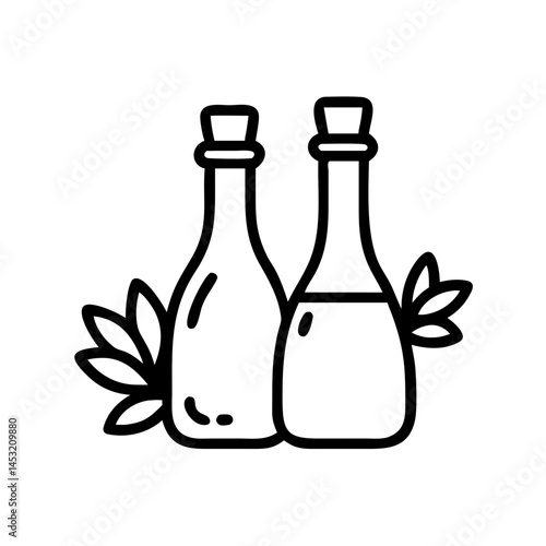 vinegar and oil