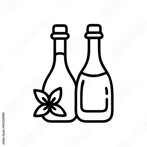 vinegar and oil