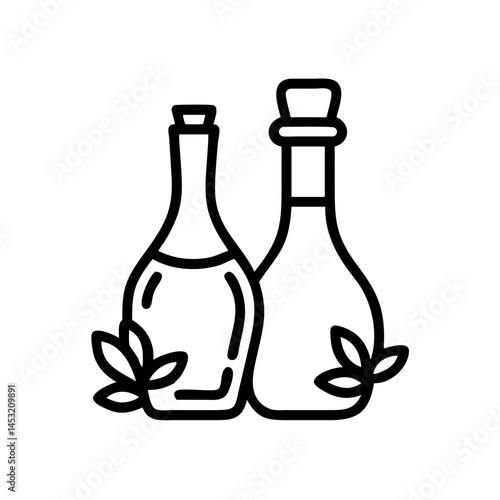 vinegar and oil