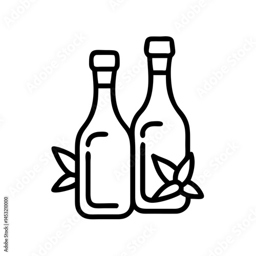 vinegar and oil