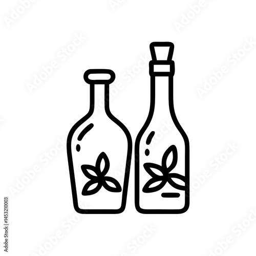 vinegar and oil