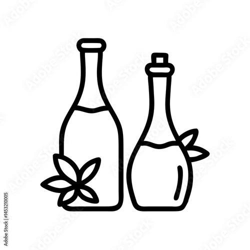 vinegar and oil