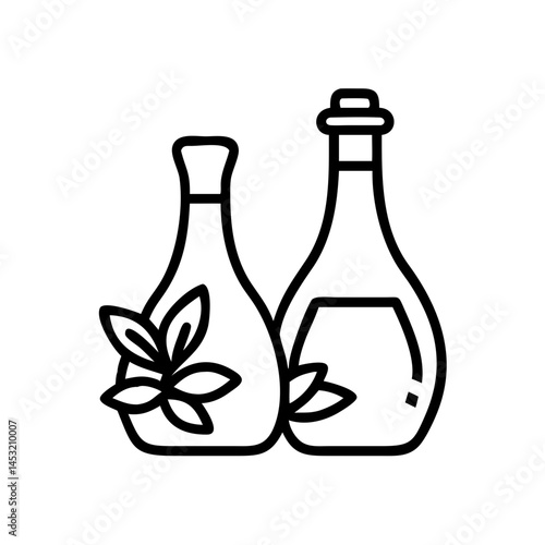 vinegar and oil
