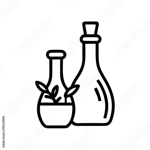 vinegar and oil