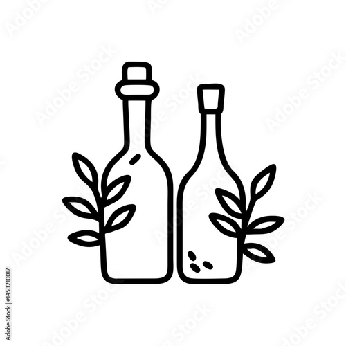 vinegar and oil