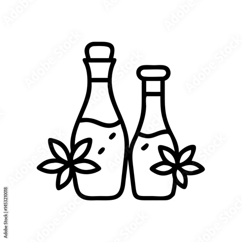 vinegar and oil