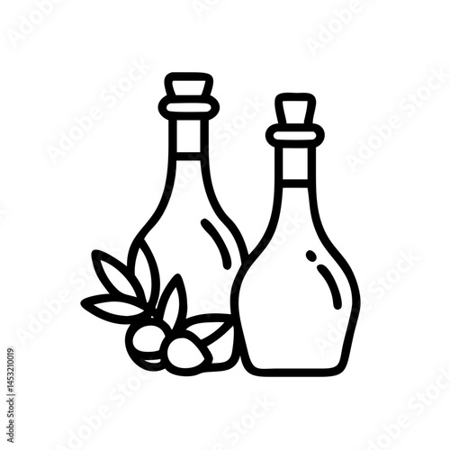 vinegar and oil