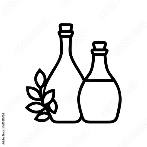 vinegar and oil