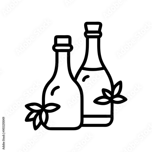 vinegar and oil
