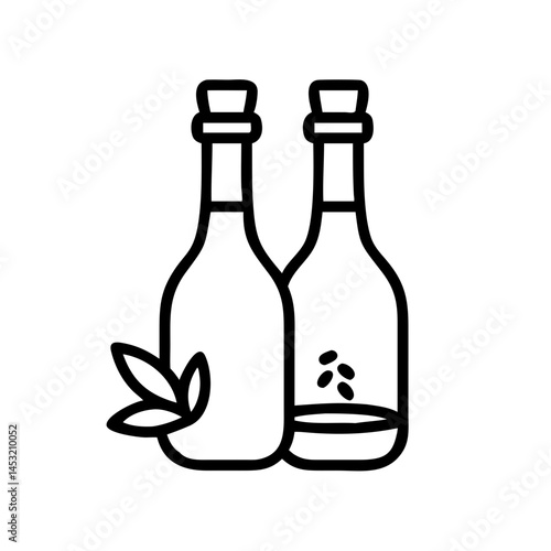 vinegar and oil