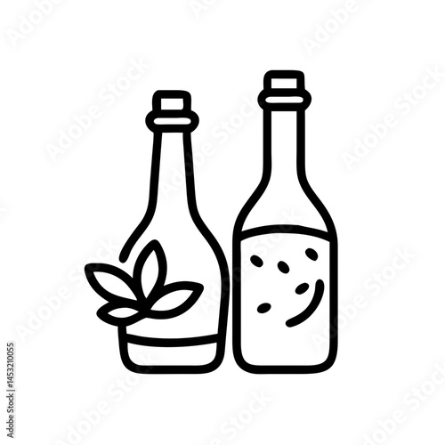 vinegar and oil