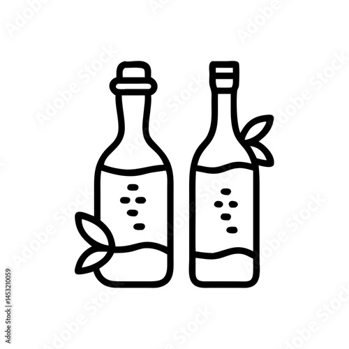 vinegar and oil