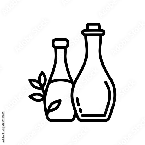 vinegar and oil