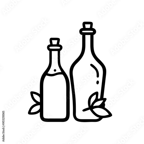 vinegar and oil