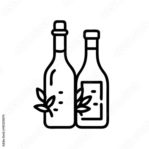 vinegar and oil