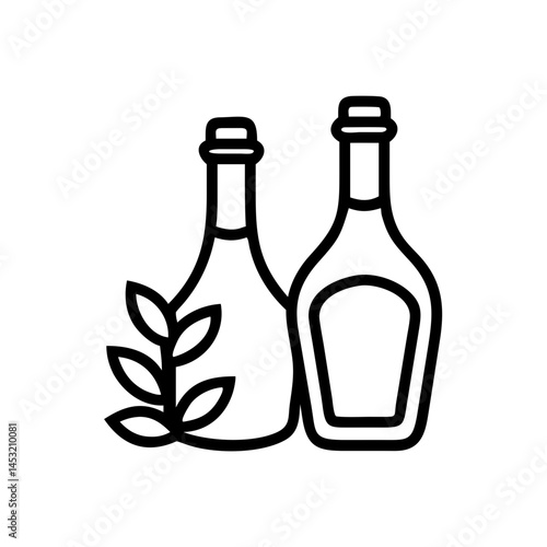 vinegar and oil