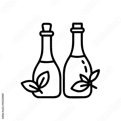 vinegar and oil