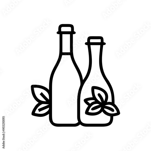 vinegar and oil