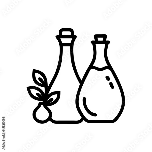 vinegar and oil