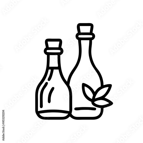 vinegar and oil