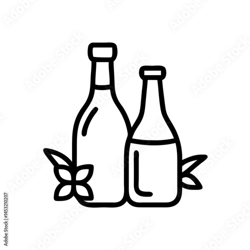 vinegar and oil