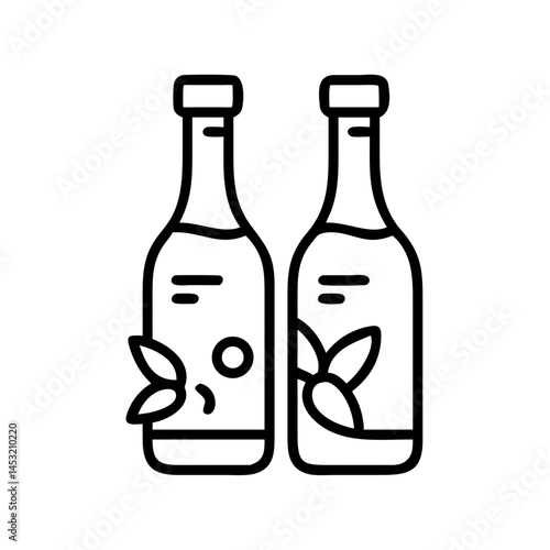 vinegar and oil