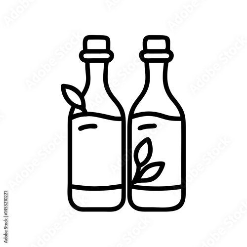 vinegar and oil