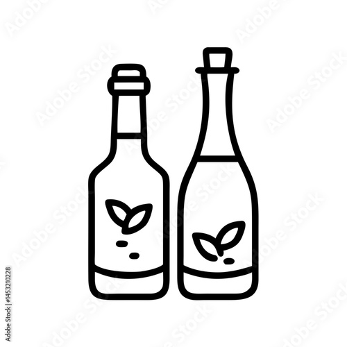vinegar and oil
