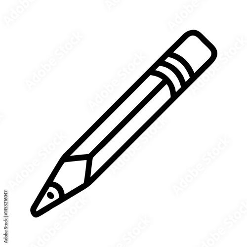 Pencil icons symbolize creativity and artistic expression. Essential for drawing, writing, and educational themes, these designs reflect the art of communication through simple tools.
