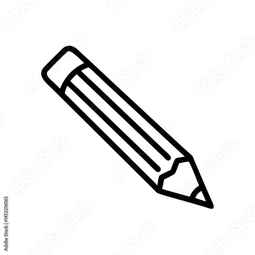 Pencil icons symbolize creativity and artistic expression. Essential for drawing, writing, and educational themes, these designs reflect the art of communication through simple tools.