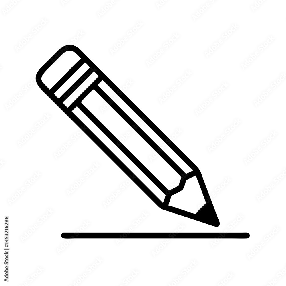 Pencil icons symbolize creativity and artistic expression. Essential for drawing, writing, and educational themes, these designs reflect the art of communication through simple tools. Pencil icons symbolize creativity and artistic expression. Essential for drawing, writing, and educational themes, these designs reflect the art of communication through simple tools.