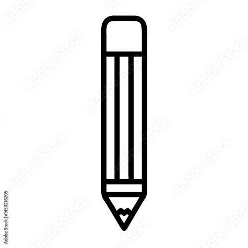 Pencil icons symbolize creativity and artistic expression. Essential for drawing, writing, and educational themes, these designs reflect the art of communication through simple tools.