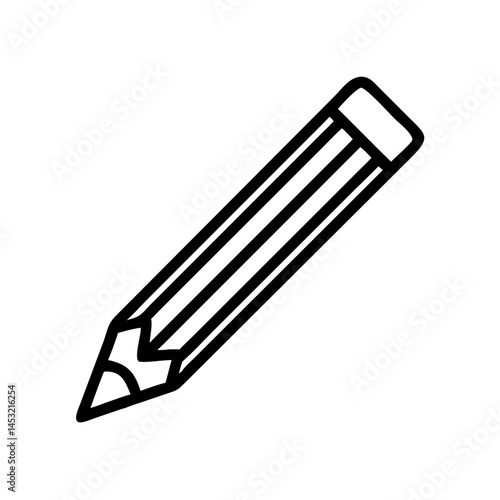 Pencil icons symbolize creativity and artistic expression. Essential for drawing, writing, and educational themes, these designs reflect the art of communication through simple tools.