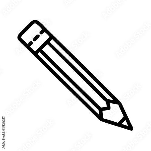 Pencil icons symbolize creativity and artistic expression. Essential for drawing, writing, and educational themes, these designs reflect the art of communication through simple tools.