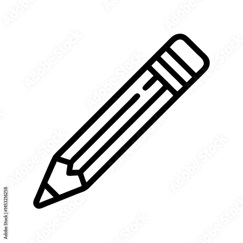 Pencil icons symbolize creativity and artistic expression. Essential for drawing, writing, and educational themes, these designs reflect the art of communication through simple tools.
