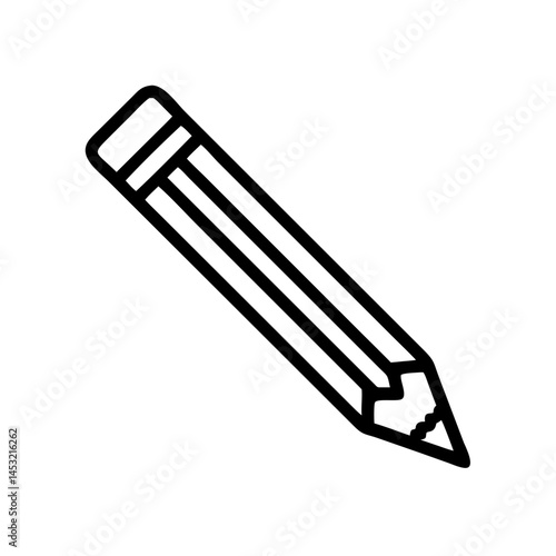 Pencil icons symbolize creativity and artistic expression. Essential for drawing, writing, and educational themes, these designs reflect the art of communication through simple tools.
